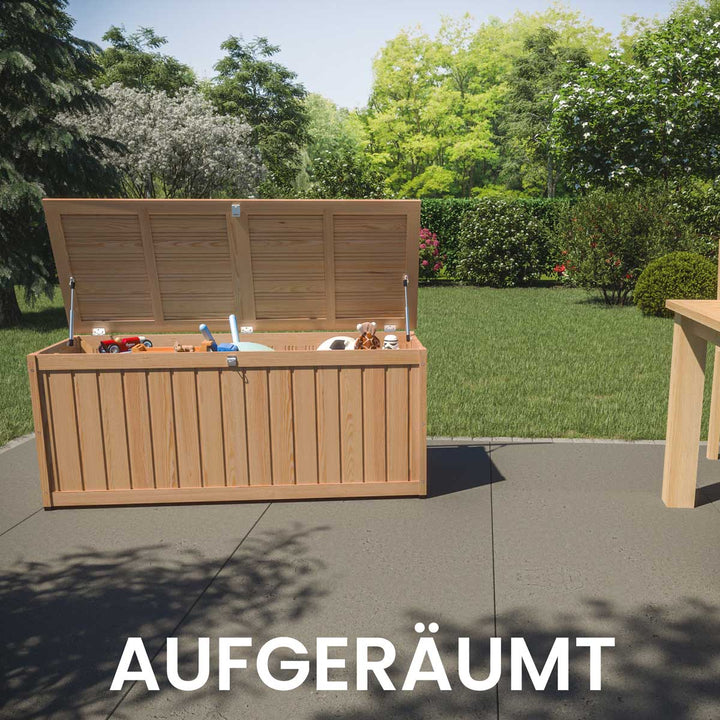 Outdoor Aufbewahrungsbox / Auflagenbox (Bauanleitung)