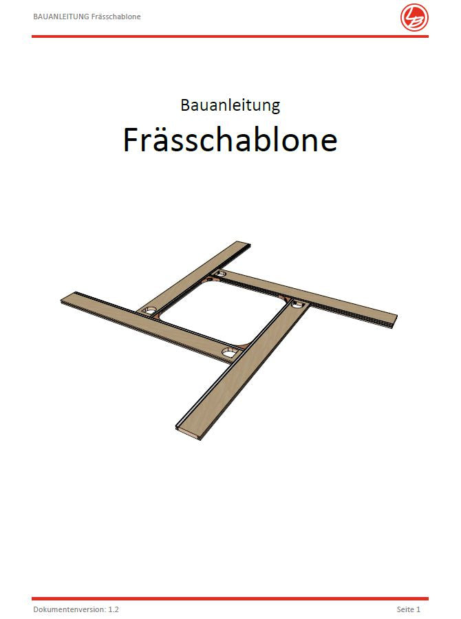 Frässchablone (Bauanleitung)