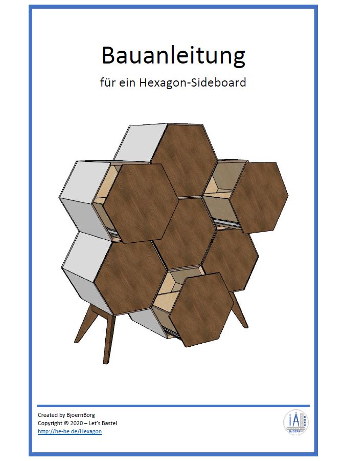 Hexagon-Sideboard (Bauanleitung)