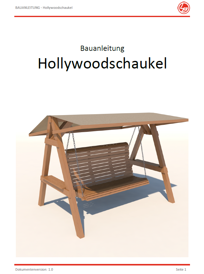 Hollywoodschaukel (Bauanleitung)