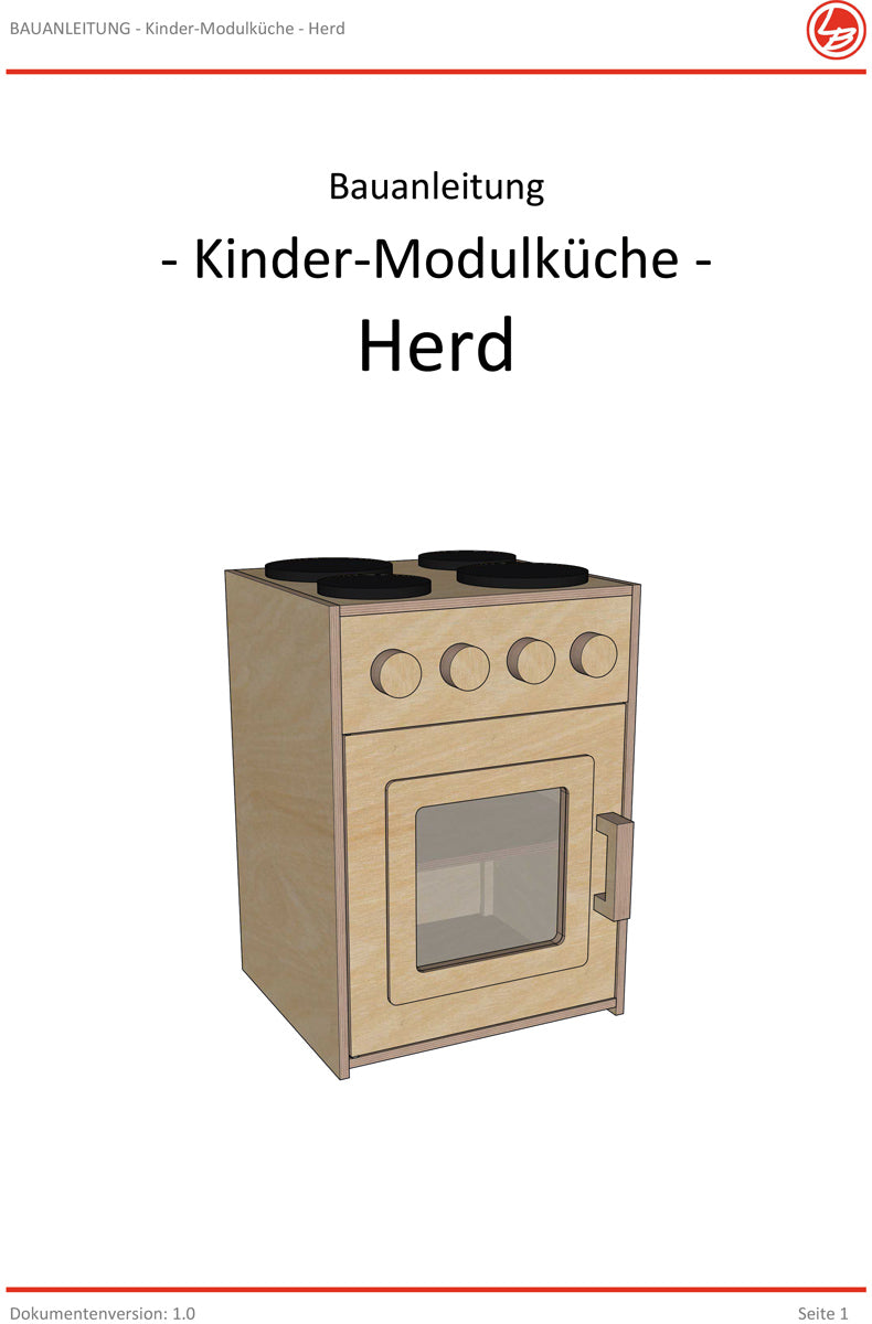 Kinder Modulküche (Bauanleitung)