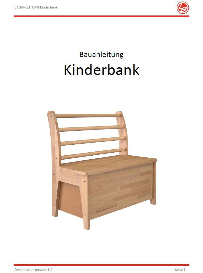 Kinderbank (Bauanleitung)