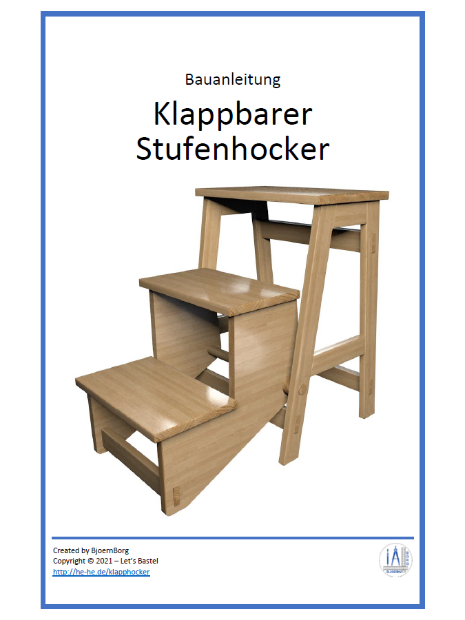 Klappbarer Stufenhocker (Bauanleitung)