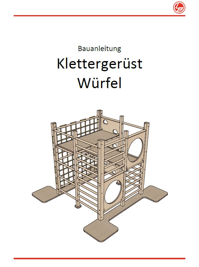 Klettergerüst Würfel (Bauanleitung)