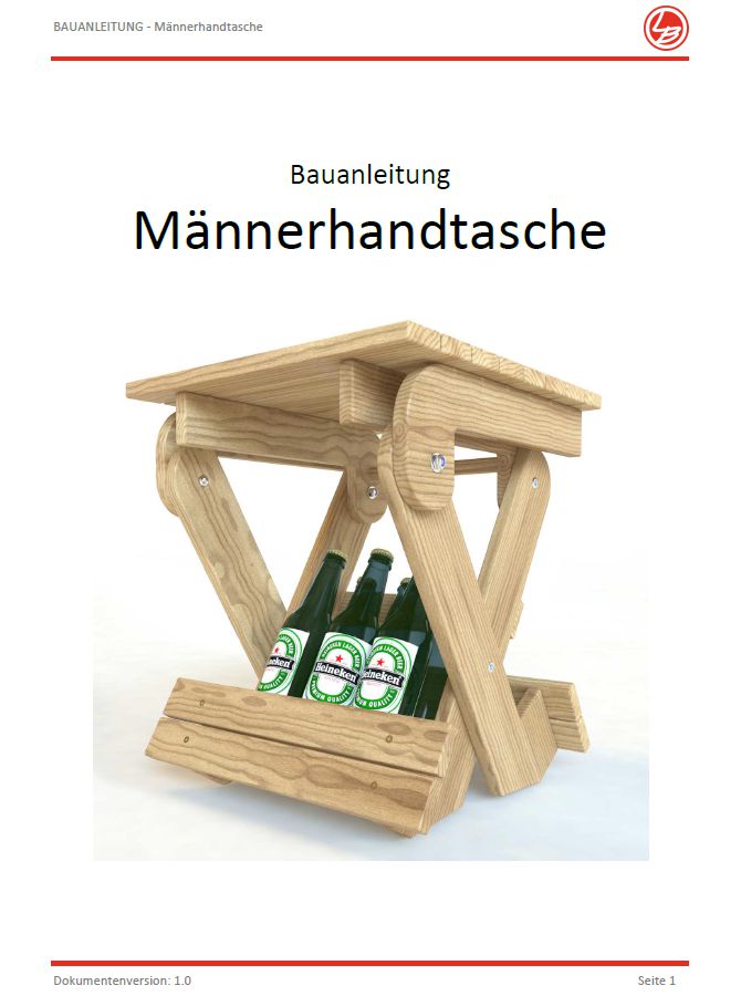 Männerhandtasche (Bauanleitung)