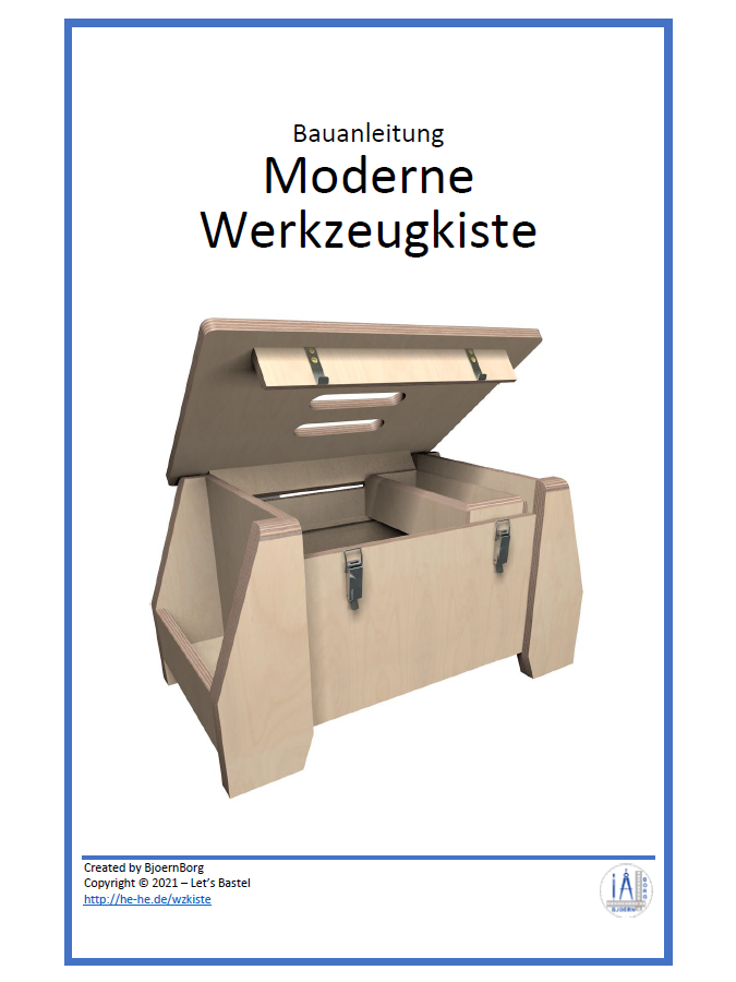 Moderne Werkzeugkiste (Bauanleitung)