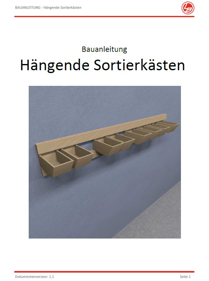 Sortierkästen (Bauanleitung)