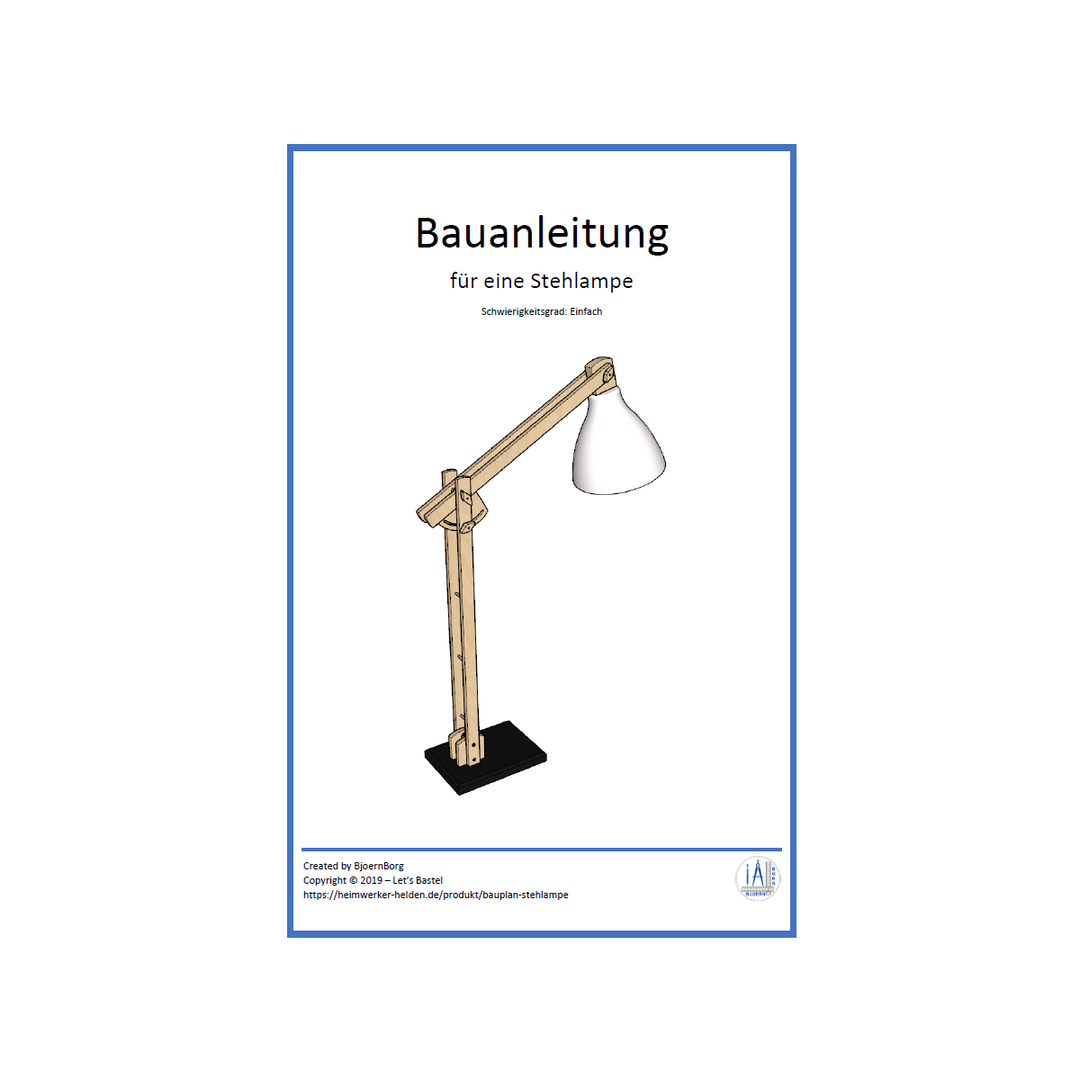 Stehlampe (Bauanleitung)