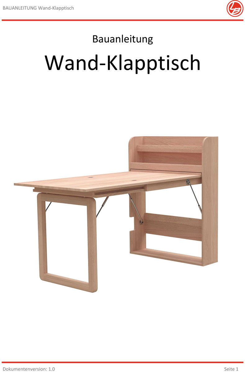 Wand-Klapptisch (Bauanleitung)