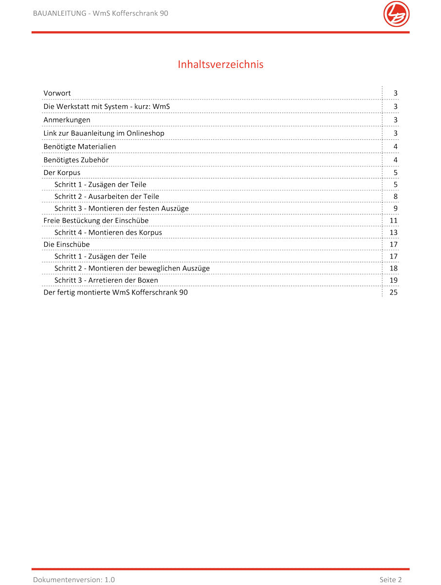 WmS - Kofferschrank (Bauanleitung)