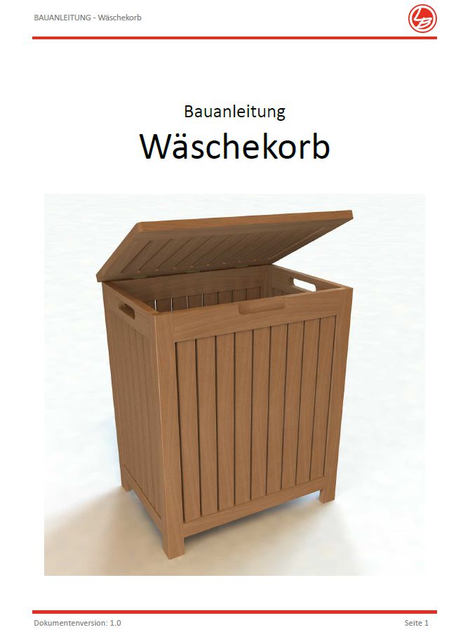 Wäschekorb (Bauanleitung)